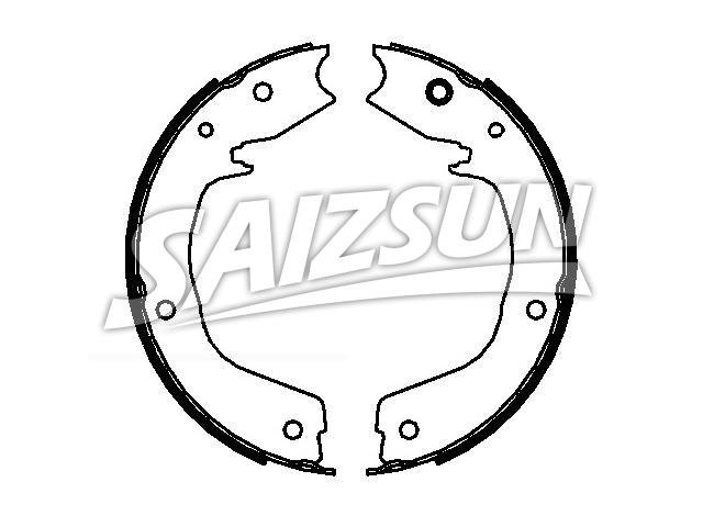 Brake Shoe Set:MR535718