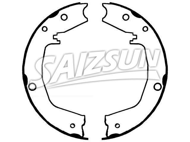 Brake Shoe Set:58350-3FA00
