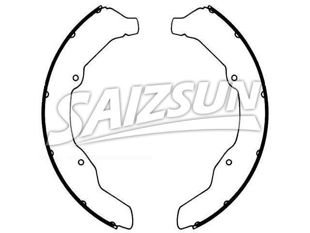 Brake Shoe Set:297-8080