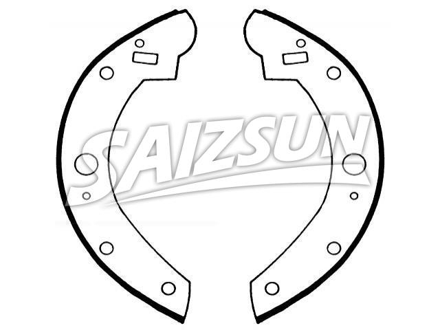 Brake Shoe Set:438-8035