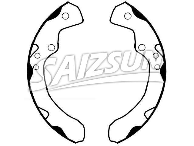 Brake Shoe Set:387-8108