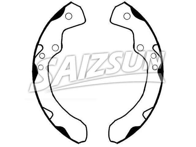 Brake Shoe Set:8080-397