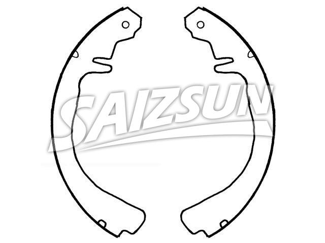 Brake Shoe Set:351-8085