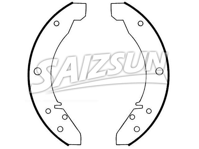 Brake Shoe Set:167-882