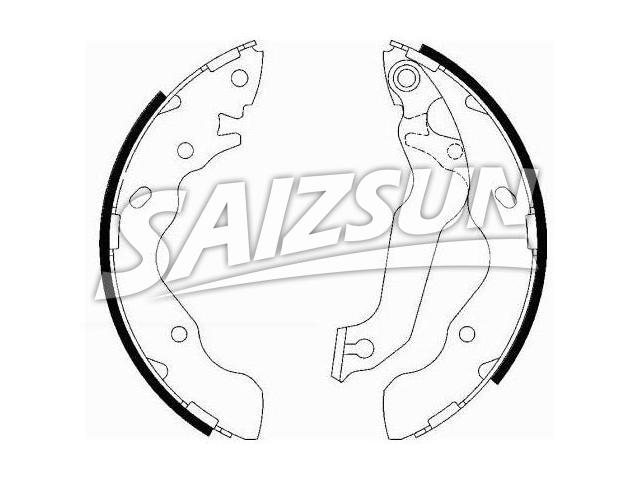 Brake Shoe Set:58305-29A10