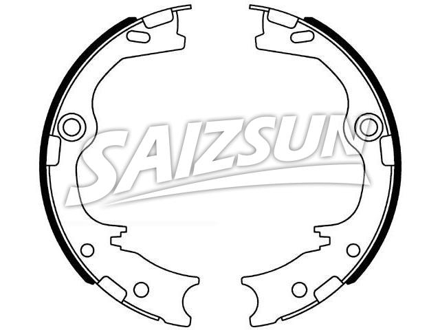 Brake Shoe Set:58305-2SA30
