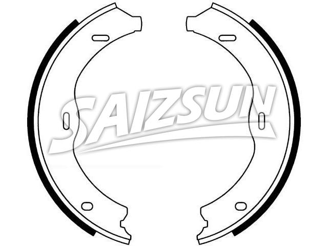 Brake Shoe Set:221 420 06 20