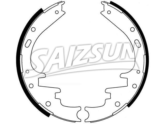 Brake Shoe Set:F65Z-2200-AA