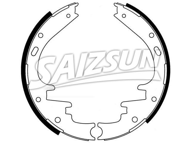 Brake Shoe Set:05003780AA