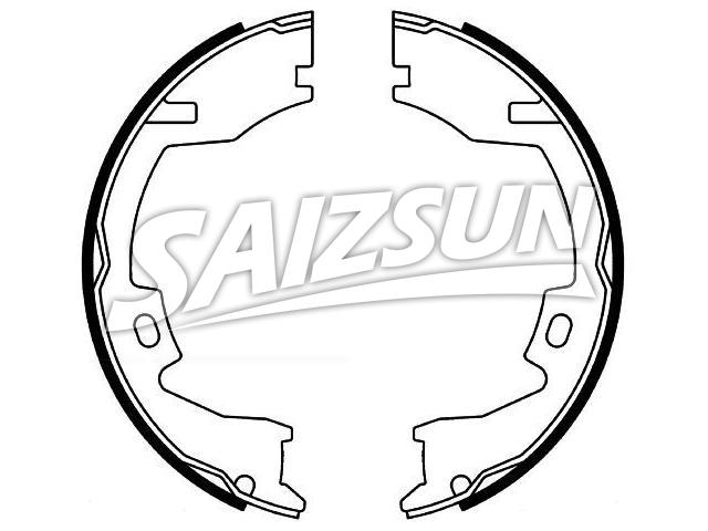 Brake Shoe Set:BC3Z-2648-A