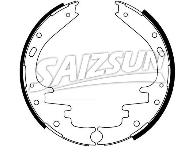 Brake Shoe Set:F8VZ-2200-AA