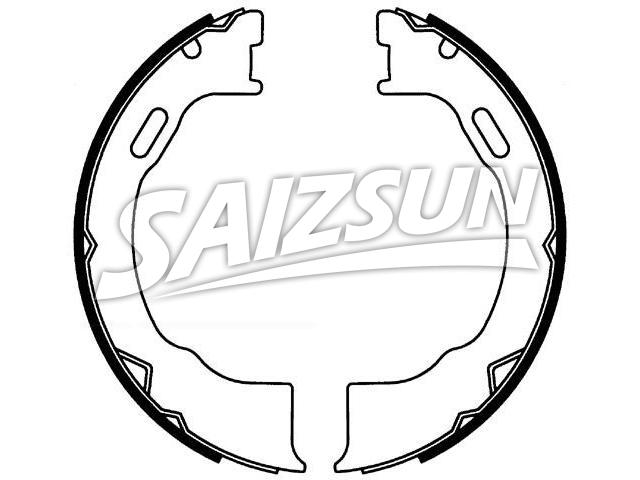 Brake Shoe Set:XL2Z-2648-AA