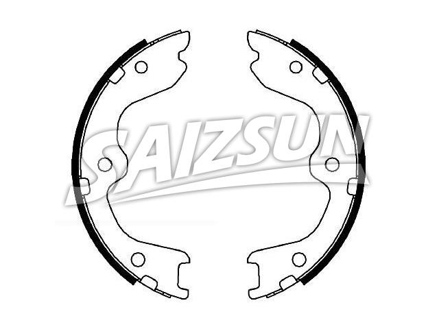 Brake Shoe Set:D40F0-AR06K