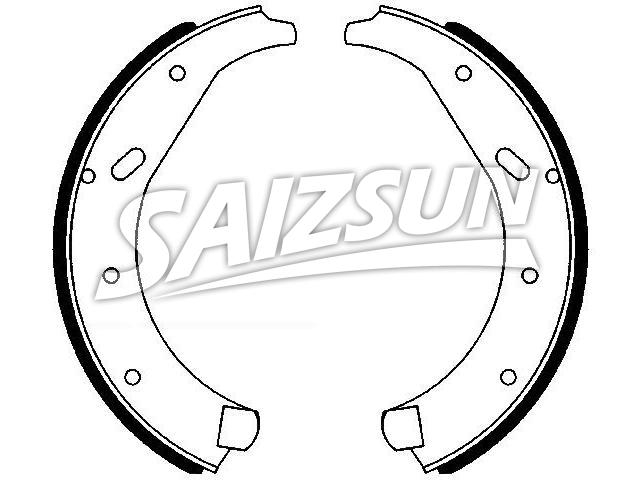 Brake Shoe Set:1658237C92