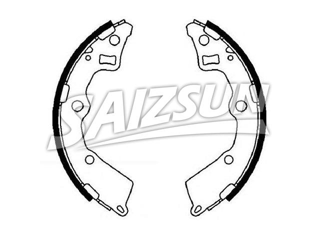 Brake Shoe Set:58350-07A00
