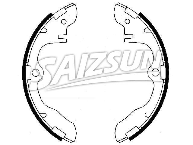 Brake Shoe Set:0K68A-33-28Z