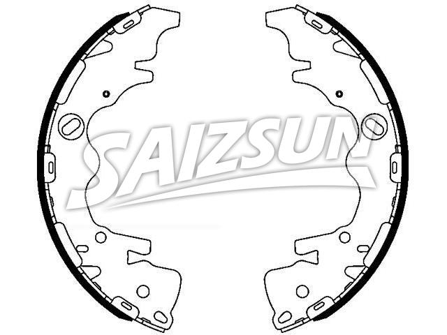 Brake Shoe Set:58305-4HA00