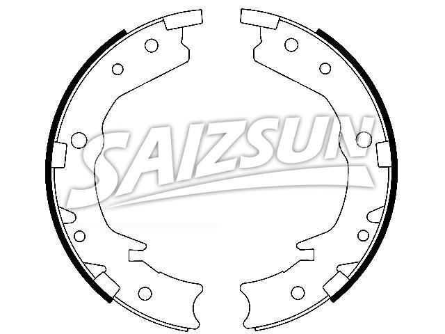 Brake Shoe Set:43154-SHJ-A01