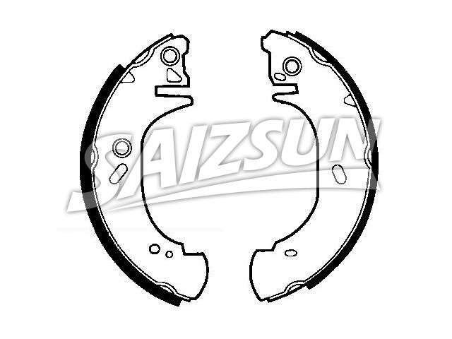 Brake Shoe Set:1 014 317