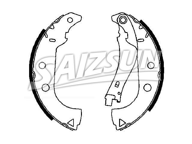 Brake Shoe Set:7081832