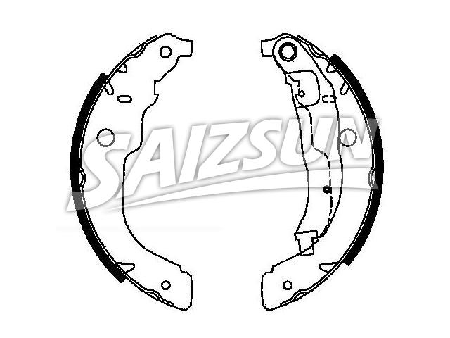 Brake Shoe Set:4242.20