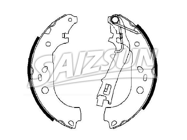 Brake Shoe Set:4241.N8