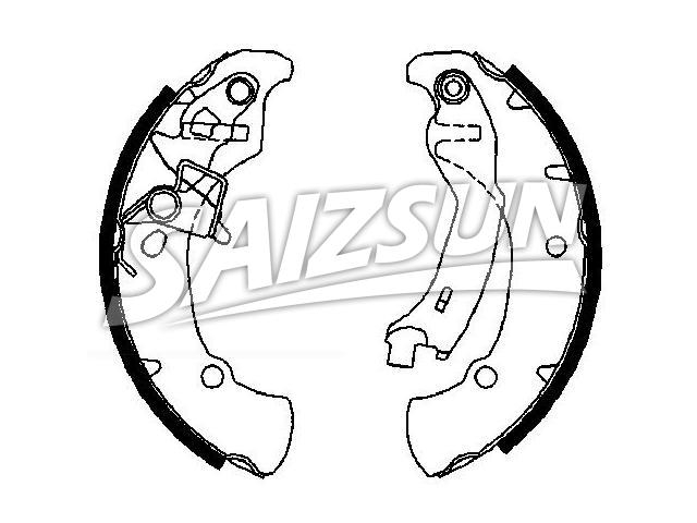 Brake Shoe Set:04495-87Z01