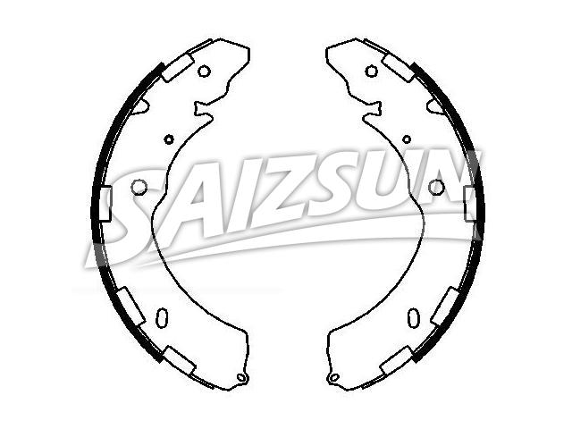 Brake Shoe Set:4600A018