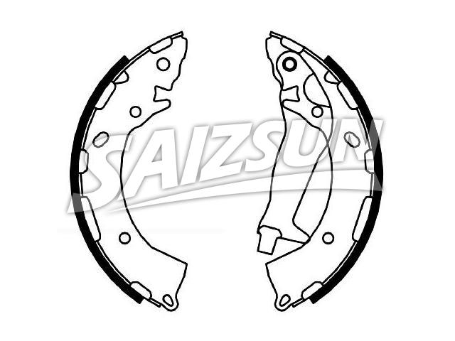 Brake Shoe Set:58350-0PA00