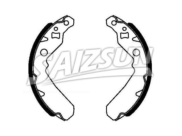 Brake Shoe Set:04495-B2170