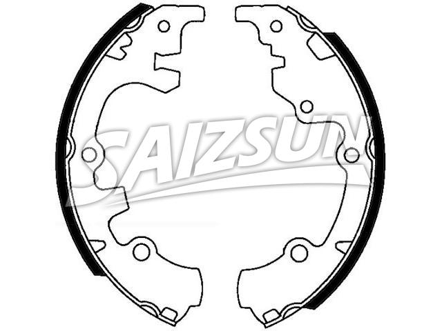 Brake Shoe Set:2S65-2200-BA