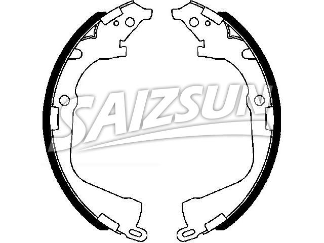 Brake Shoe Set:2H0 698 525