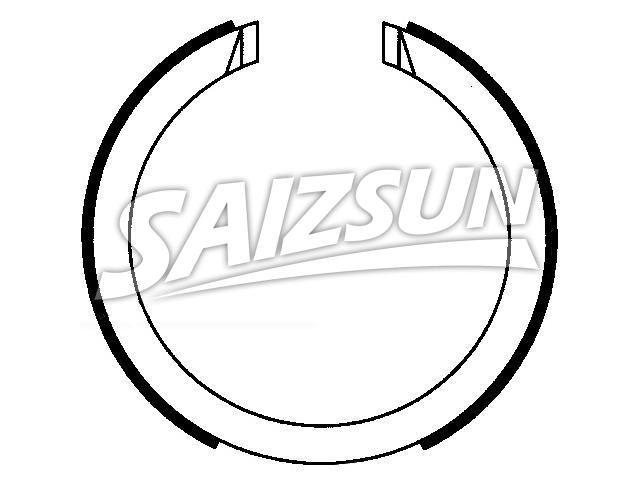 Brake Shoe Set:88967273