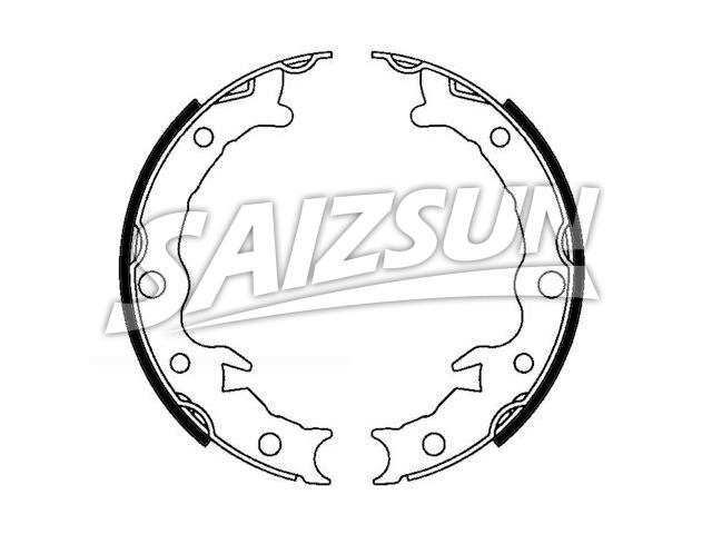 Brake Shoe Set:26694-FJ000