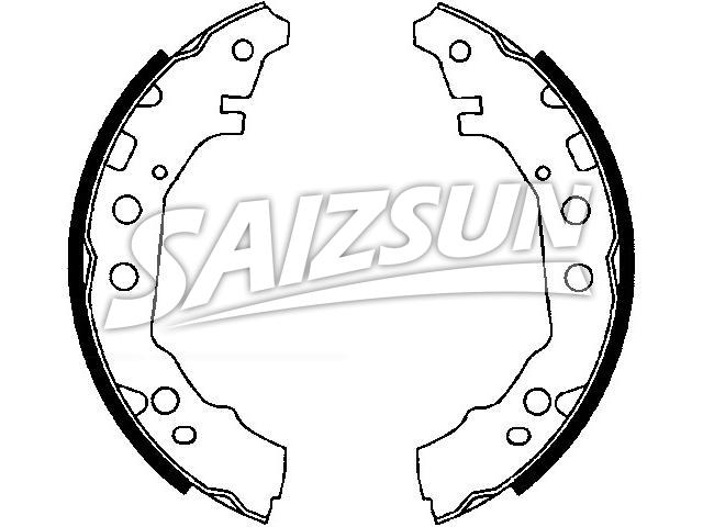 Brake Shoe Set:04495-74030