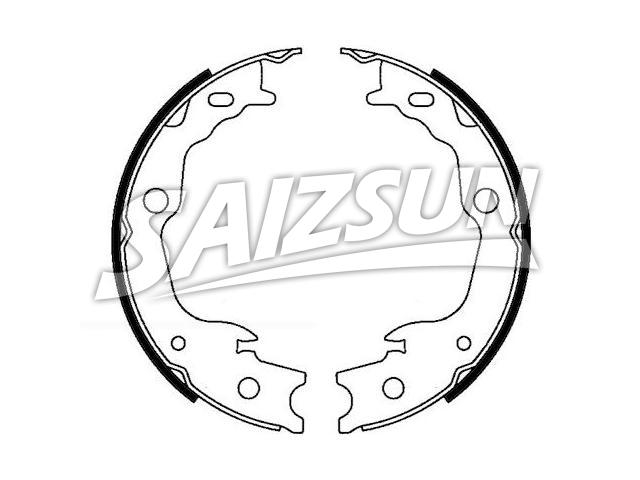 Brake Shoe Set:46540-06030