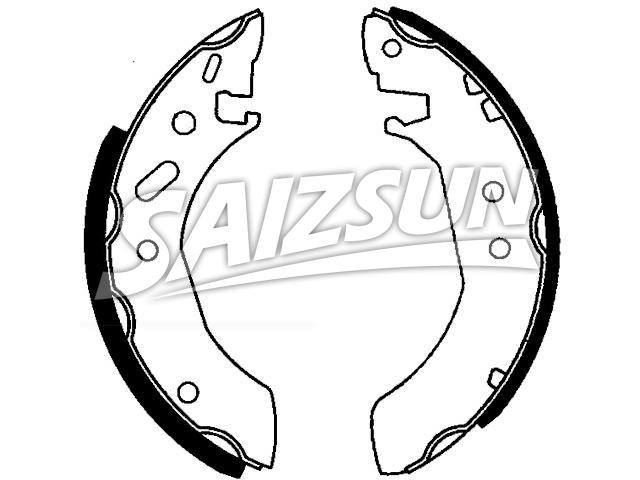 Brake Shoe Set:M97FU-2200-AA