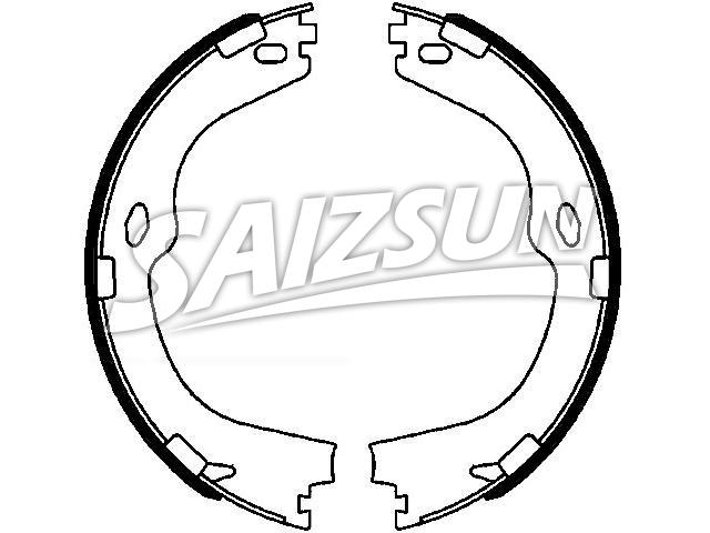 Brake Shoe Set:22857907