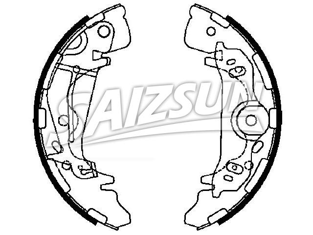 Brake Shoe Set:58305-4AA30