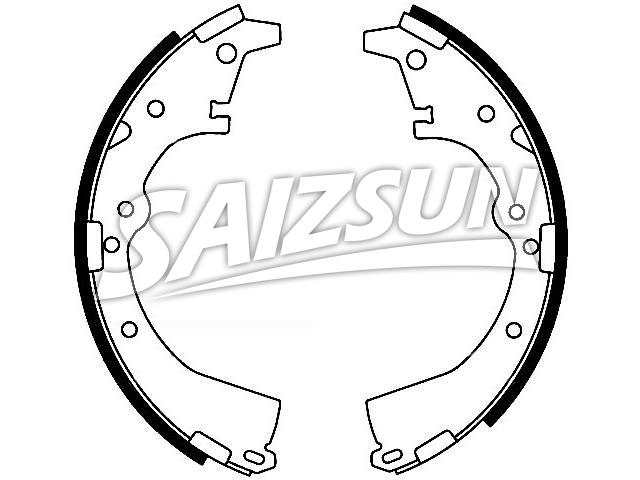 Brake Shoe Set:04495-35060