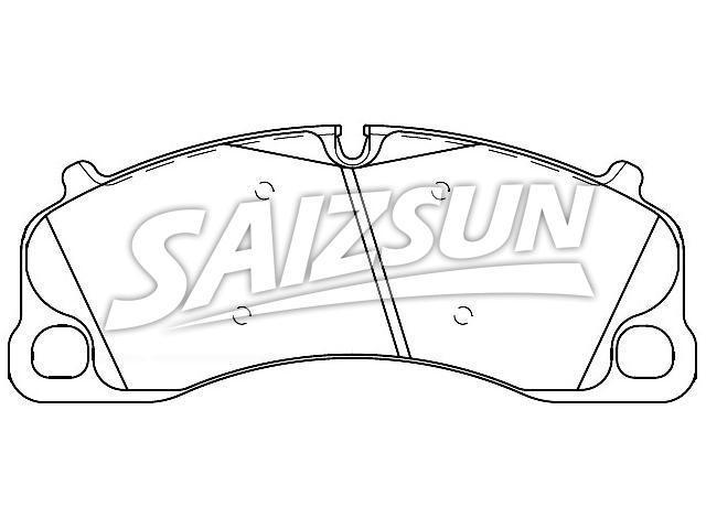 Brake Pad Set:991.351.947.02