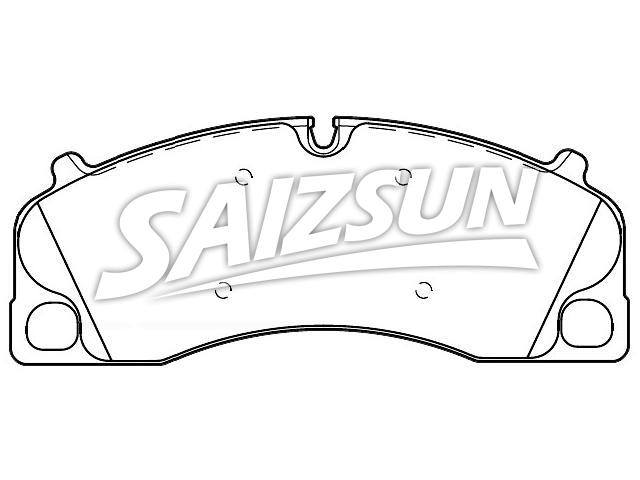 Brake Pad Set:991 351 948 01
