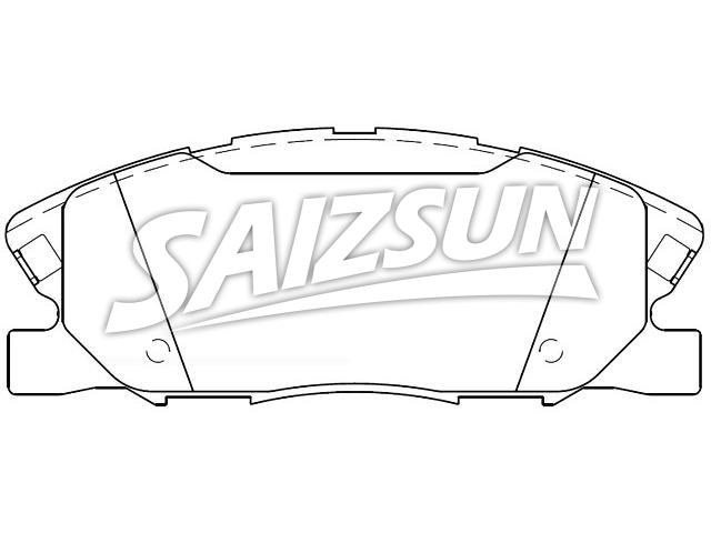 Brake Pad Set:68245089AA