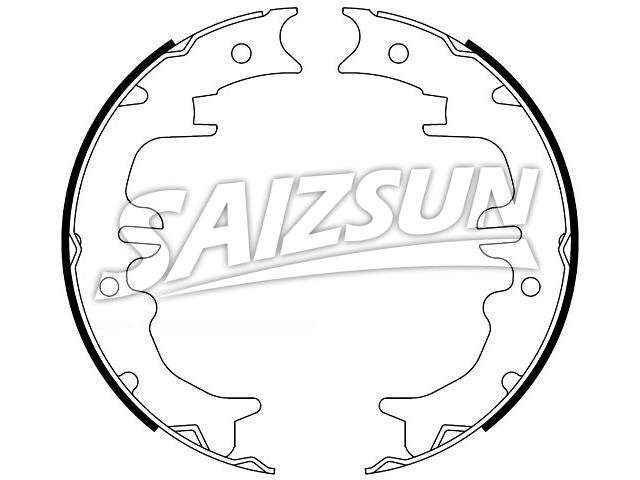 Brake Shoe Set:46540-48030
