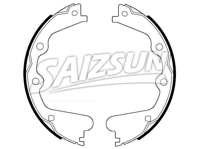 Brake Shoe Set:22937747
