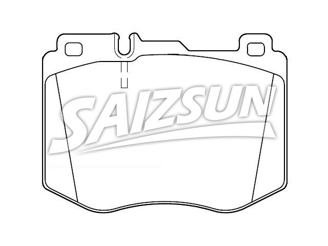 Brake Pad Set:008 420 19 20