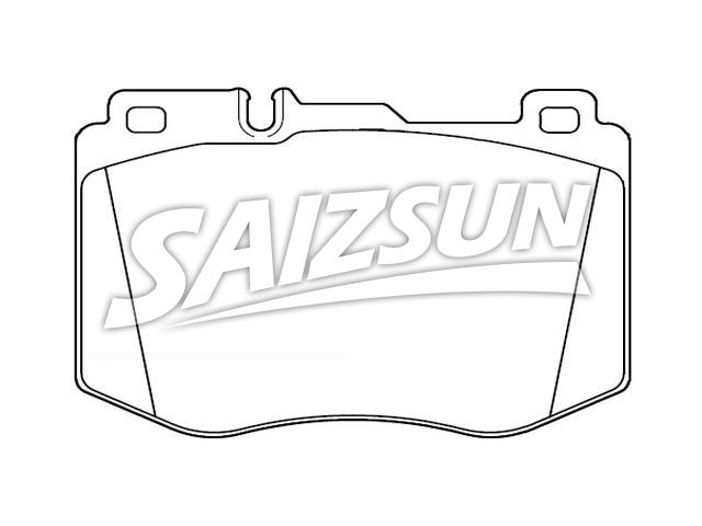 Brake Pad Set:008 420 17 20