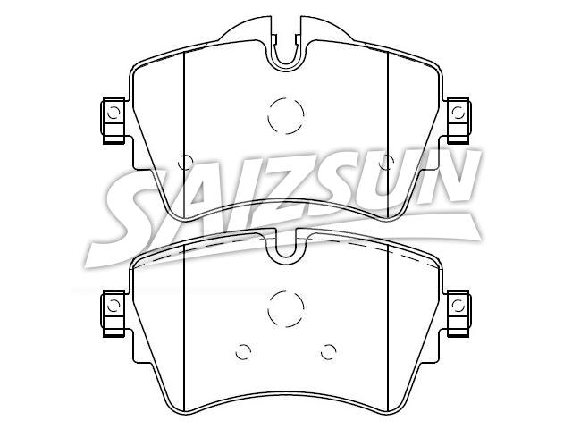 Brake Pad Set:34 10 6 863 293