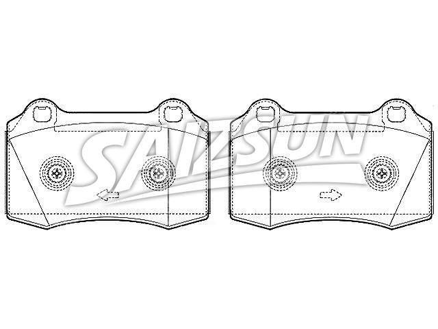 Brake Pad Set:1230732