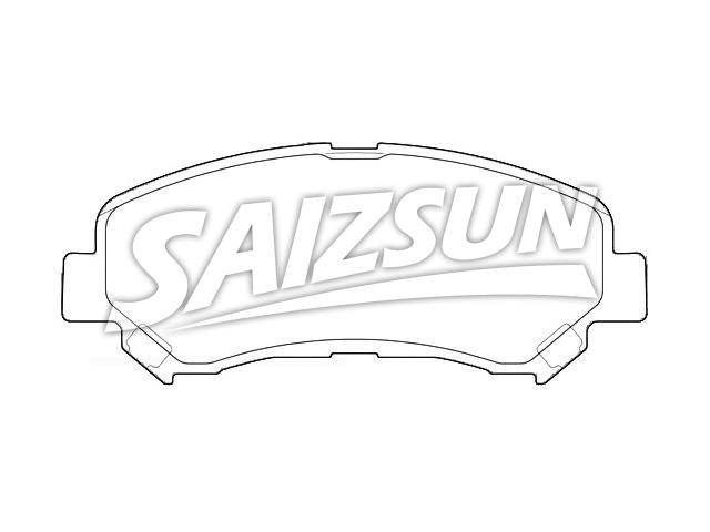 Brake Pad Set:55810-57L50